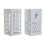 porte-parapluie DKD Home Decor Métal Blanc (23 x 23 x 45.4 cm) (2 pcs)