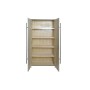 Armoire DKD Home Decor Sapin Métal (92 x 40 x 195 cm)