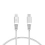 Cable USB-C a Lightning KSIX Gris