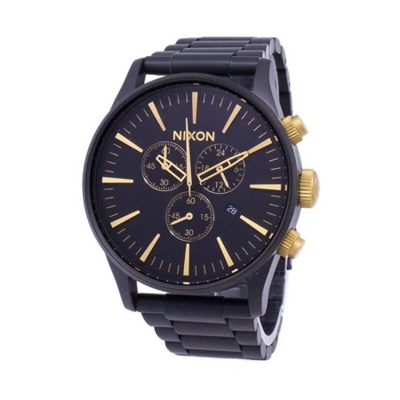 Montre Homme Nixon A386-1041 Noir Or