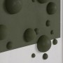 Cadre Blanc Vert Beige 80 X 6 X 120 CM