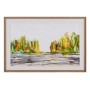 Cadre Multicouleur Naturel Abstrait 146 x 4 x 96 cm