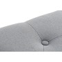 Banquette DKD Home Decor  Naturel Bleu Polyester Velours Bois d'hévéa (125 x 43 x 48 cm)