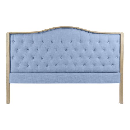 Tête de lit DKD Home Decor Bleu Lin Bois d'hévéa (180 x 10 x 120 cm)