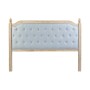 Tête de lit DKD Home Decor Naturel Bleu Lin Bois d'hévéa (160 x 6 x 120 cm)