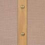 Juego de Baúles Taupé Lino Metal Madera MDF 77 x 47 x 42 cm (4 Unidades)