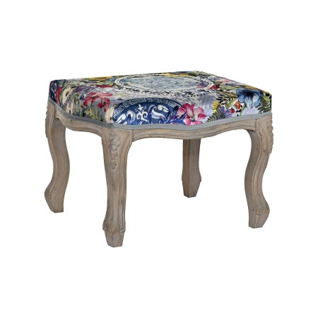 Banquette DKD Home Decor  Sapin Polyester Multicouleur (58 x 47,5 x 41 cm)
