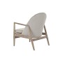 Siège DKD Home Decor Sapin Beige Polyester (69 x 68 x 89 cm)