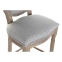 Tabouret DKD Home Decor Sapin Lin Gris clair (48 x 42 x 121 cm)