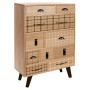 Caisson à Tiroirs DKD Home Decor  Naturel Noir Bois de paulownia (60 x 26 x 94 cm)