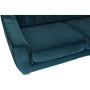 Canapé chaise longue DKD Home Decor Turquoise Polyester Bois d'hévéa (230 x 144 x 84 cm)