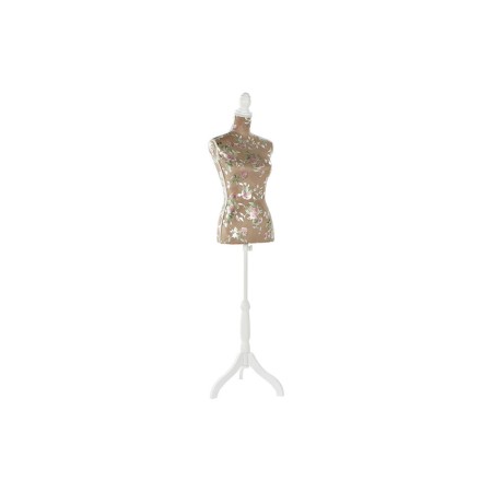 Mannequin DKD Home Decor Bois Polyester Fleurs (37 x 23 x 168 cm)