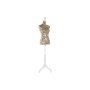 Mannequin DKD Home Decor Bois Polyester Fleurs (37 x 23 x 168 cm)