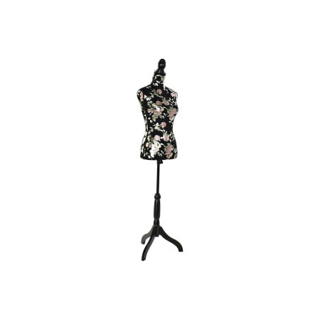 Mannequin DKD Home Decor Bois Polyester Fleurs (37 x 23 x 168 cm)