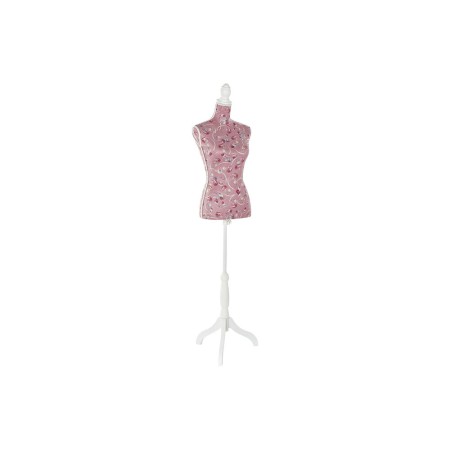 Mannequin DKD Home Decor Bois Polyester Fleurs (37 x 23 x 168 cm)