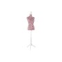 Mannequin DKD Home Decor Bois Polyester Fleurs (37 x 23 x 168 cm)