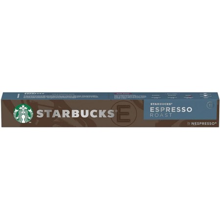 Capsules de café avec étui Nestle STARBU.DARK ESPRESSO 10C