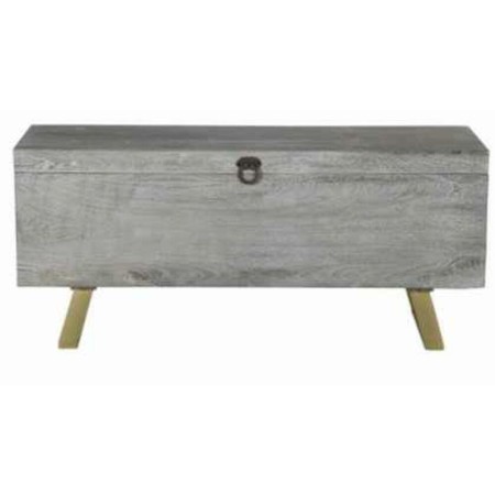 Coffre DKD Home Decor Bois Métal (116 x 40 x 50 cm)