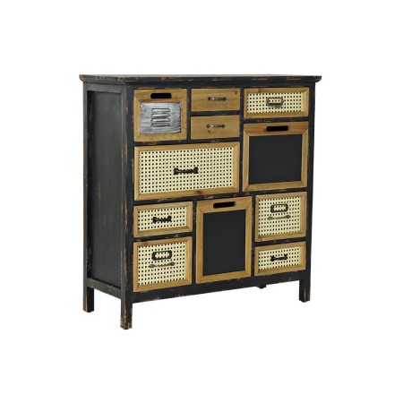 Caisson à Tiroirs DKD Home Decor Sapin Métal (84.5 x 31.7 x 85.5 cm)