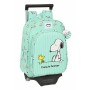 Mochila Escolar con Ruedas Snoopy Friends forever 26 x 34 x 11 cm Multicolor