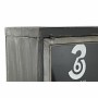 Caisson à Tiroirs DKD Home Decor Verre Métal (84 x 34 x 147.5 cm)