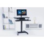 Bureau MacLean MC-835 Noir Acier