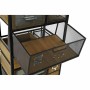 Caisson à Tiroirs DKD Home Decor Sapin Métal (52 x 34 x 127.5 cm)