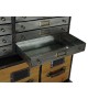 Caisson à Tiroirs DKD Home Decor Sapin Métal (80 x 42 x 133.5 cm)