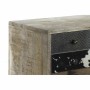 Sinfonier DKD Home Decor Métal Cuir Laiton Bois de manguier (55 x 30 x 110 cm)