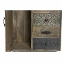 Sinfonier DKD Home Decor Métal Cuir Laiton Bois de manguier (55 x 30 x 110 cm)