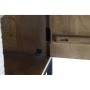 Armoire DKD Home Decor Métal Blanc Bois de manguier (124 x 42 x 177 cm)
