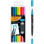 Ensemble de Marqueurs Bic Intensity Dual Tip Multicouleur 6 Pièces