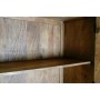Armoire DKD Home Decor Métal Blanc Bois de manguier (124 x 42 x 177 cm)