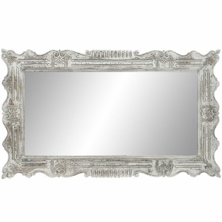 Miroir mural DKD Home Decor Verre Doré Bois de manguier (148 x 3 x 87 cm)