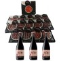 Jamón Ibérico de Bellota Linaje Negro 100 g x 15 Botella de vino tinto 750 ml x 3 Monte Real