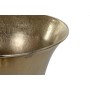 Vase Home ESPRIT Doré Aluminium Moderne Verre 28,5 X 28,5 X 81 cm