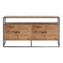 Buffet DKD Home Decor Métal Bois de manguier (150 x 40 x 83 cm)