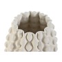 Jarrón Home ESPRIT Blanco Gres Moderno 17 X 17,5 X 28 cm