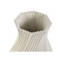 Jarrón Home ESPRIT Blanco Gres Moderno 16 x 16 x 40 cm