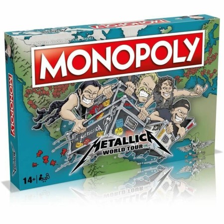 Juego de Mesa Winning Moves Monopoly Metallica