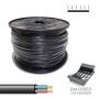 Cable Eléctrico Manguera Sediles Negro 2 x 0,75 mm 400 m h05vvh2-f Bobina