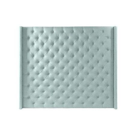 Tête de lit DKD Home Decor Bleu Polyester Bois MDF