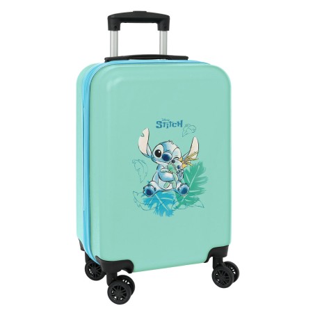 Maleta de Cabina Stitch Aloha Turquesa 20"