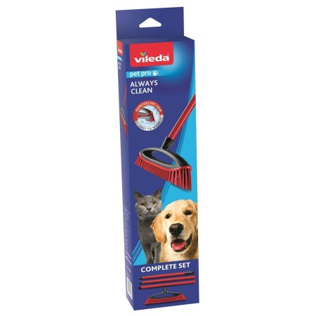 Escoba de Goma Multifunción Vileda Always Clean Pet Pro Goma 130 cm