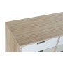 Caisson à Tiroirs DKD Home Decor Beige MDF Blanc Gris foncé Bois de paulownia (79 x 35 x 65 cm)