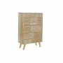 Caisson à Tiroirs DKD Home Decor  Naturel Blanc Bois de paulownia Ethnique (60 x 26 x 94 cm)