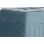 Banquette DKD Home Decor  Naturel Bois Polyester Bleu ciel (68 x 42 x 55,5 cm)