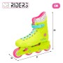 Patines en Línea Colorbaby Amarillo 36-37 (4 Unidades)