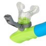 Gafas de Buceo con Tubo Infantiles AquaSport Azul (2 Unidades)