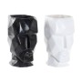 Cache-pot DKD Home Decor Noir Blanc Résine (21 x 16.5 x 29 cm) (2 pcs)